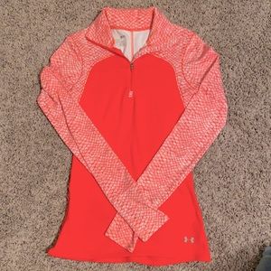 Womens under armor cold gear half zip